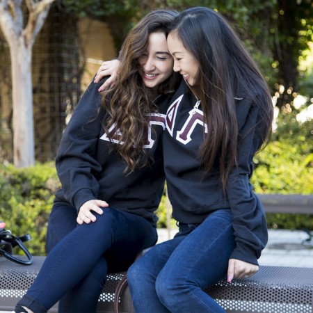 Delta Gamma Quarter Zip Sweaters