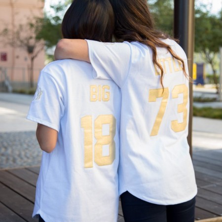 Big Little Thick Knit Baseball Jerseys