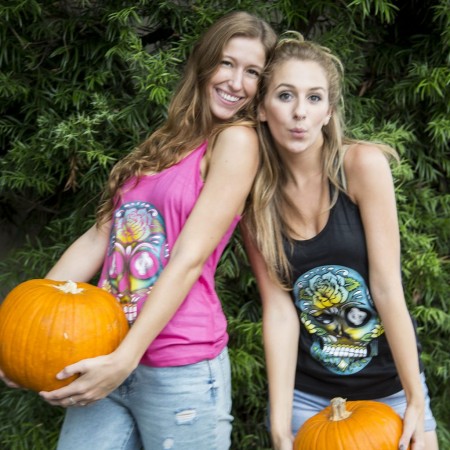 Custom Printed Alpha Phi Tanks
