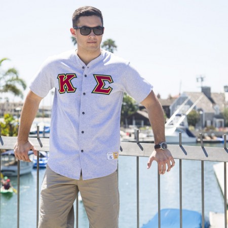 Kappa Sigma Thick Knit Baseball Jersey