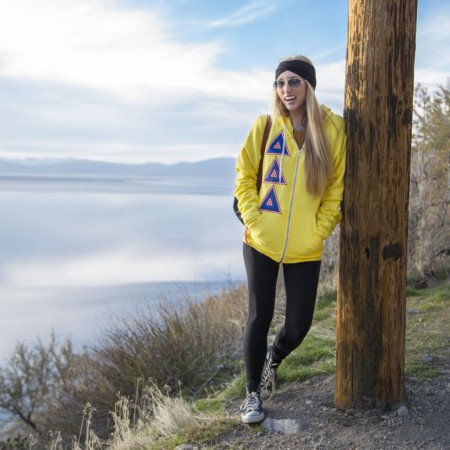 Delta Delta Delta Flex Fleece Hoodie
