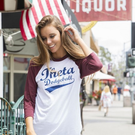 Kappa Alpha Theta Custom Printed Baseball Tee