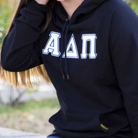 Alpha Delta Pi California Fleece Pull Over Hoodie