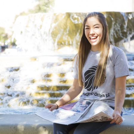 Alpha Delta Pi Lion Tee