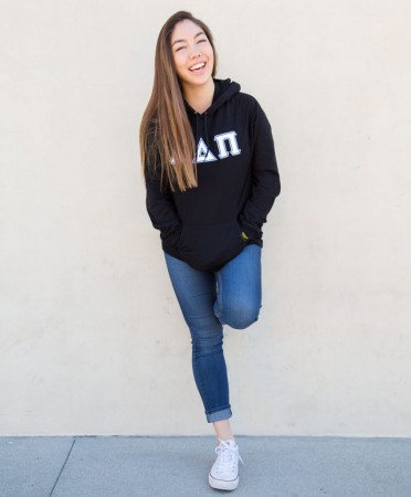 Alpha Delta Pi California Fleece Pull Over Hoodie