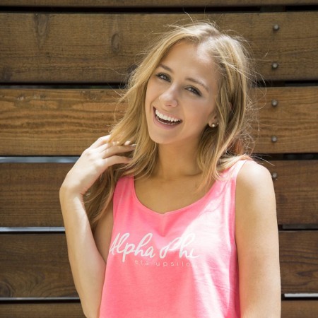 Alpha Phi Custom Printed Tank