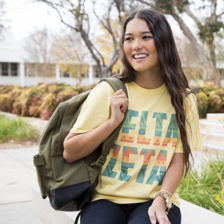 Delta Zeta Printed Tee