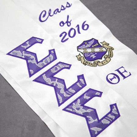 Sigma Sigma Sigma Custom Sash