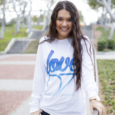 Delta Zeta Love Long Sleeve Tee