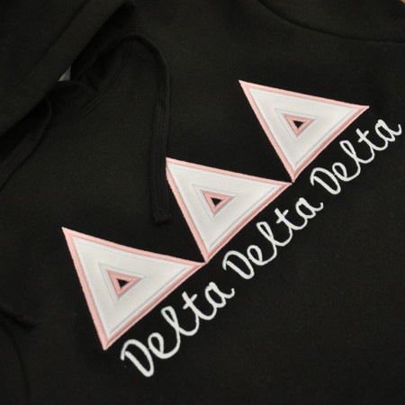Delta Delta Delta Pull Over Hoodie