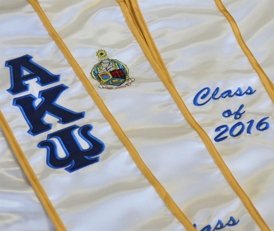 Alpha Kappa Psi Custom Sash