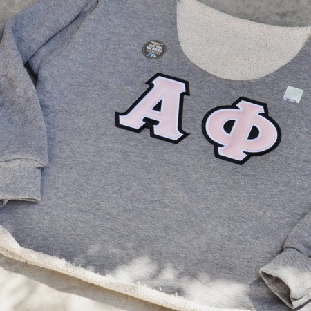 Alpha Phi Crop Sweater