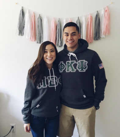 Family Letters American Apparel Flex Fleece Hoodies
