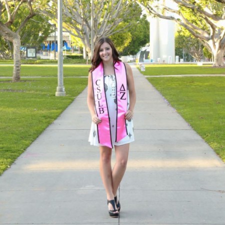 Delta Zeta Custom Sash