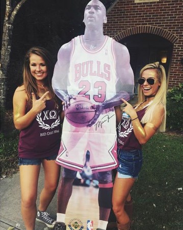 Chi Omega Bid Day Tanks