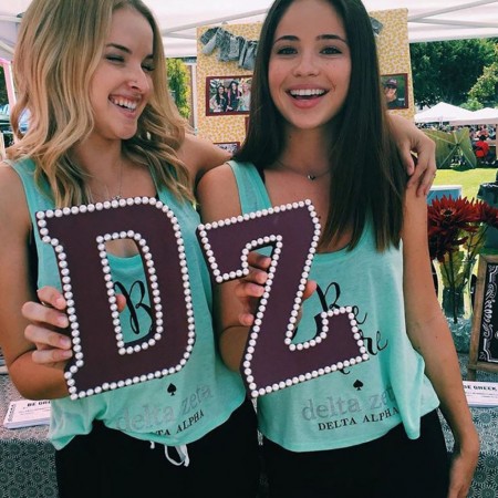 Delta Zeta custom printed shirt